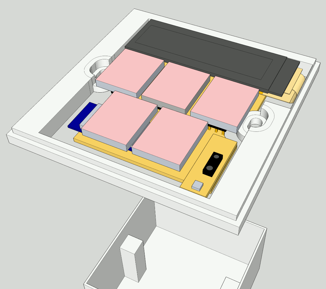 3D enclosure model